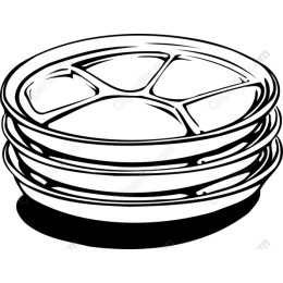 Vintage Stackable Plates