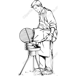 Grilling Man