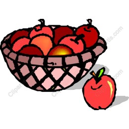 Vibrant Basket of Apples