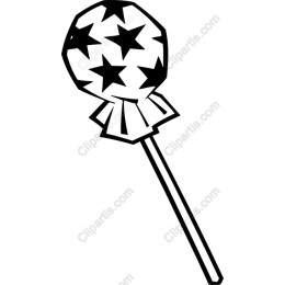 Star Pattern Lollipop
