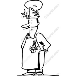 Whimsical Chef Character