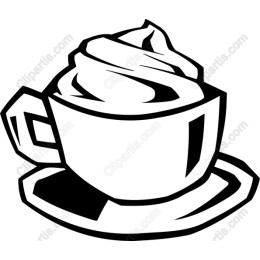 Coffee Cup with Whipped Cream