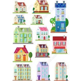 Charming House Clipart Collection