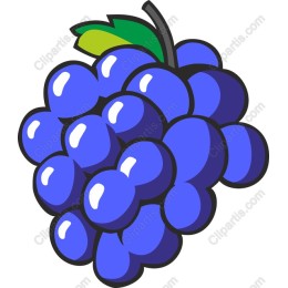 Vibrant Blue Grape