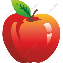 Vibrant Ripe Apple