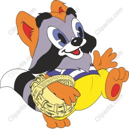 Cheerful Raccoon