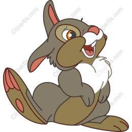 Charming Playful Rabbit