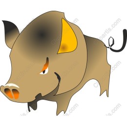 Playful Pig