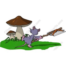 Whimsical Mouse Adventure