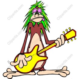 Cartoon Musician