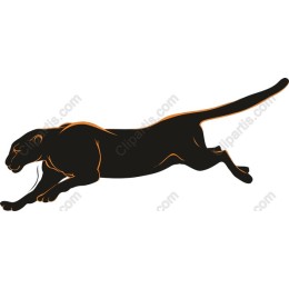 Leaping Panther