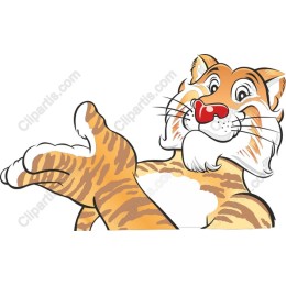 Vibrant Friendly Tiger
