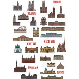 Northern European Architectural Bundle