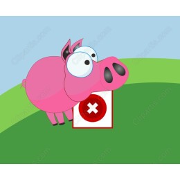 Piggy No Entry