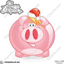 Festive Piggy Bank