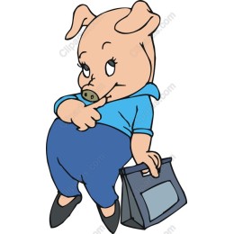 Playful Pig
