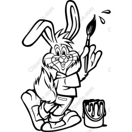 Playful Rabbit Artist