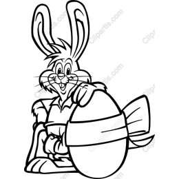 Easter Bunny with Egg
