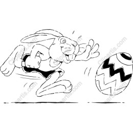 Easter Bunny Racing