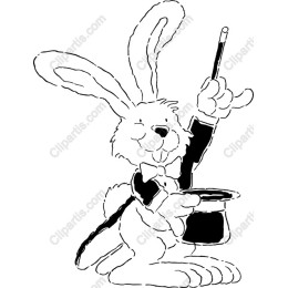 Cheerful Magician Rabbit