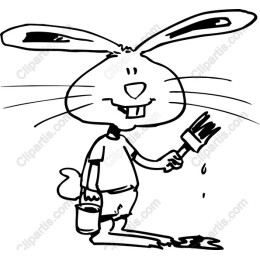 Playful Bunny Artist