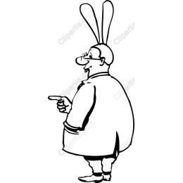 Playful Bunny Character