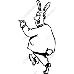 Bunny-Eared Character