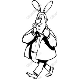 Joyful Bunny Character