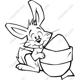 Easter Bunny with Egg
