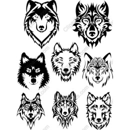 Wolf Pack Head