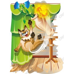 Playful Cat Adventure