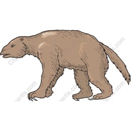 Prehistoric Giant Ground Sloth