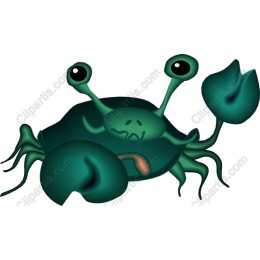 Whimsical Crab