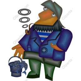 Cheerful Fisherman