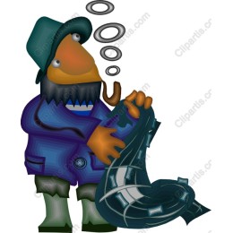 Whimsical Fisherman