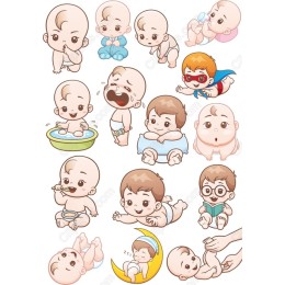 Baby Clipart Set