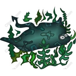 Whimsical Underwater Fish