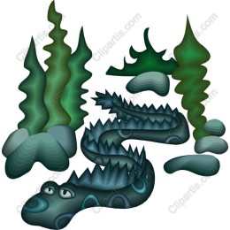 Whimsical Water Serpent