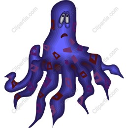 Playful Purple Octopus