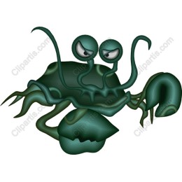 Whimsical Crab