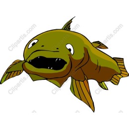Whimsical Cartoon Fish