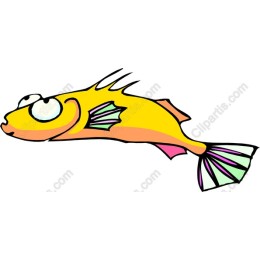 Vibrant Cartoon Fish