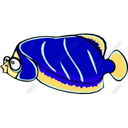 Playful Cartoon Fish