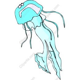 Vibrant Sad Jellyfish
