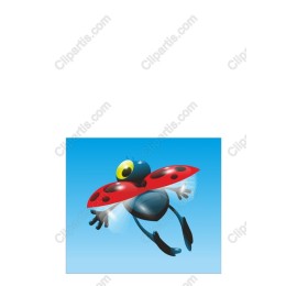 Charming Cartoon Ladybug