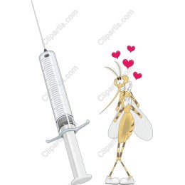Whimsical Mosquito Vaccination
