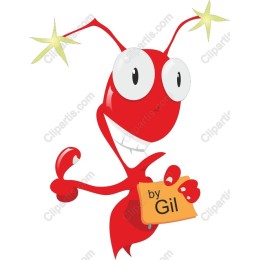 Cheerful Red Ant