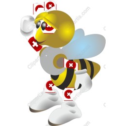 Healthy Bee Character