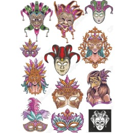 Masquerade Magic: Bundle of Elegant Masks