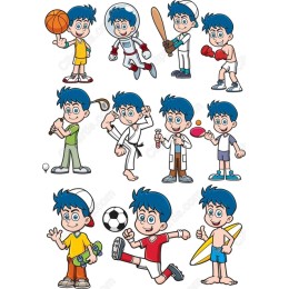 Playful Adventures: Collection of a Dynamic Boy
